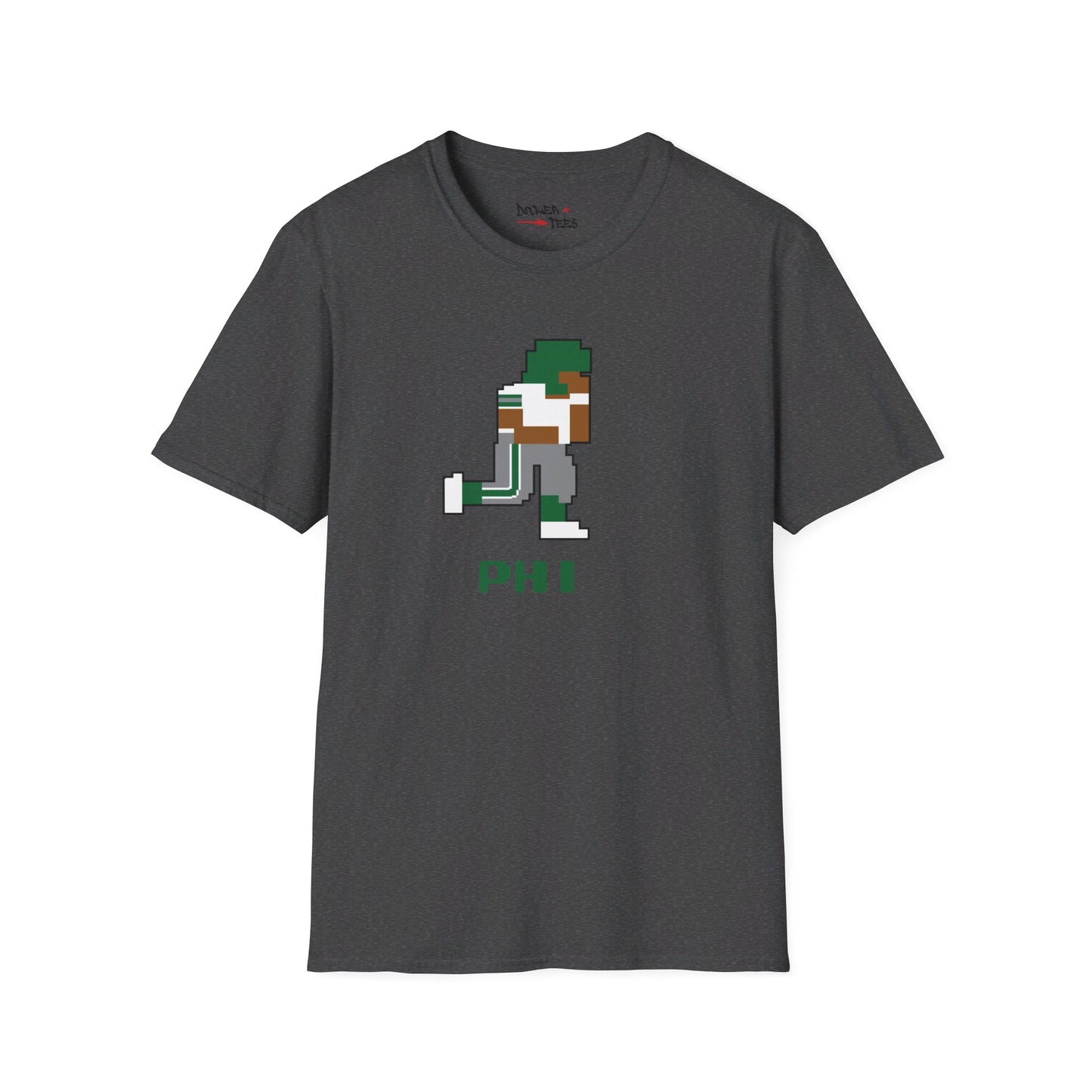 8-Bit Retro Philadelphia Football Unisex Softstyle T-Shirt