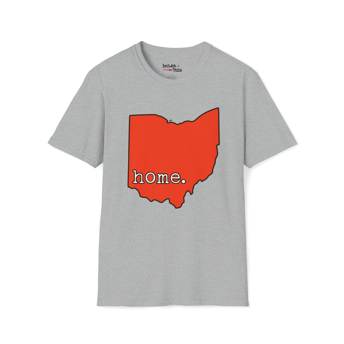 Ohio Home - Orange and Brown T-Shirt