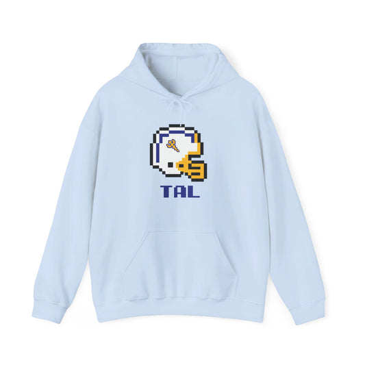 8-Bit Retro Tallmadge Helmet  Unisex Heavy Blend Hoodie