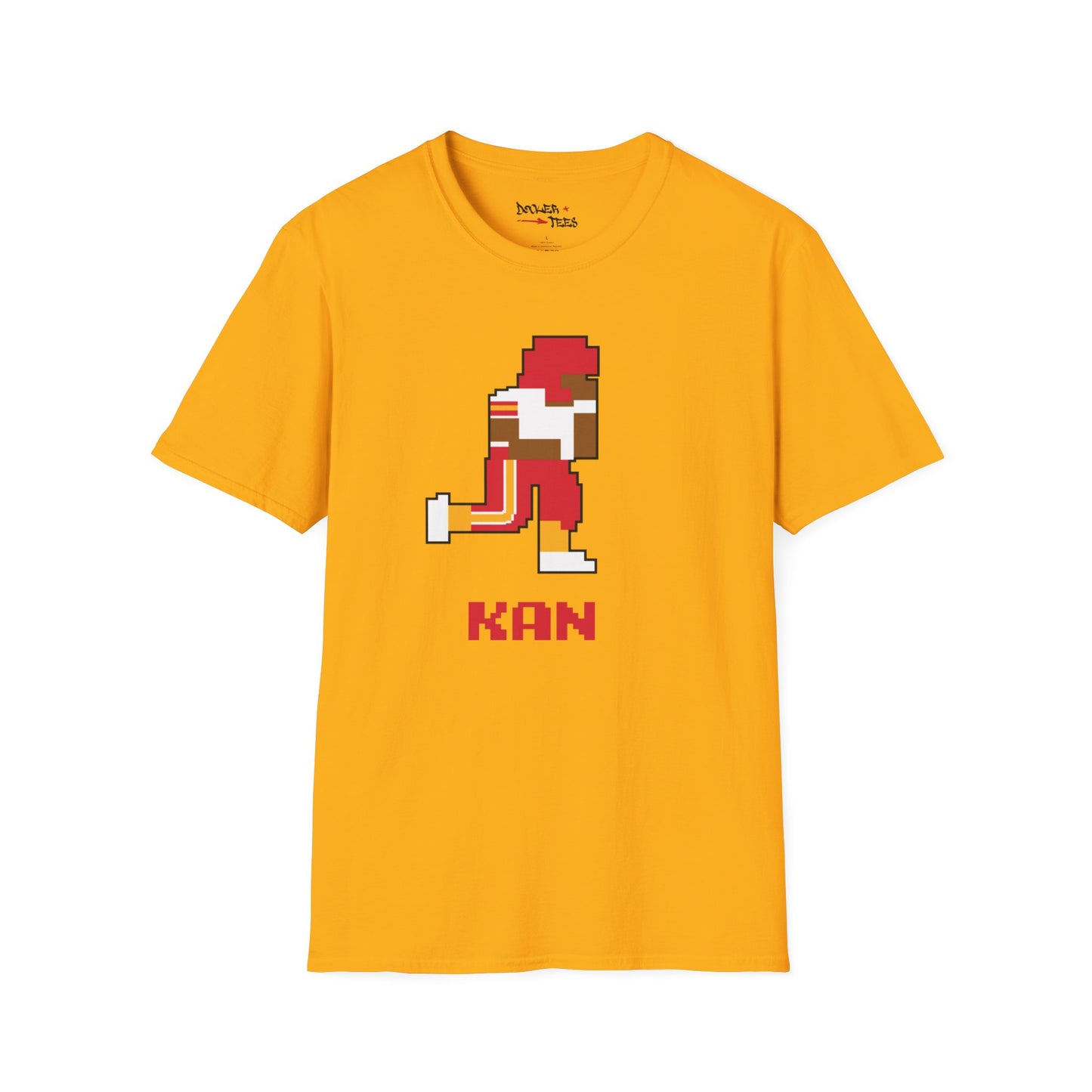 8-Bit Retro Kansas City Chiefs Unisex Softstyle T-Shirt