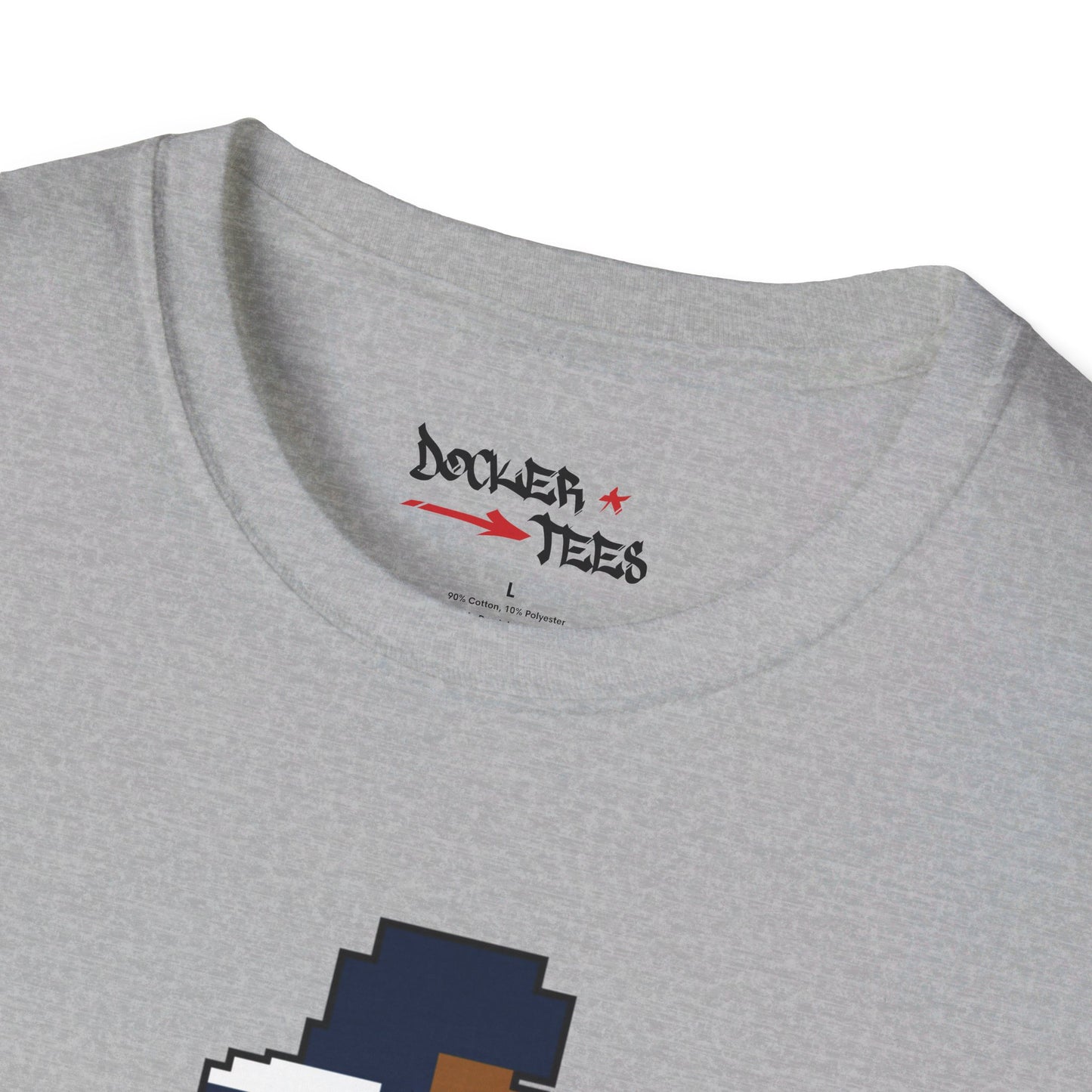 8-Bit Retro Seattle Football Unisex Softstyle T-Shirt