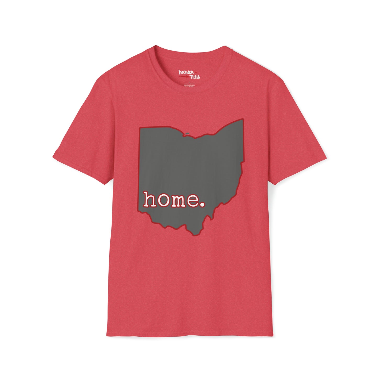 Ohio Home - Scarlet and Gray T-Shirt