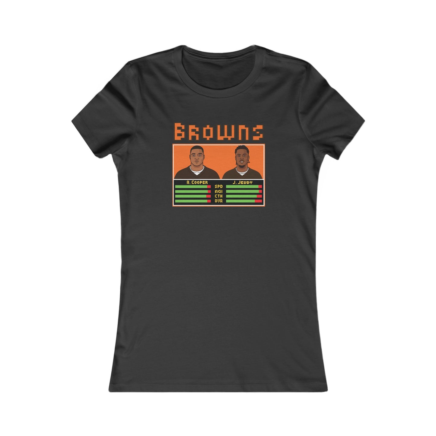 Cleveland Browns Jam Session Women's Favorite Tee - Cooper & Jeudy