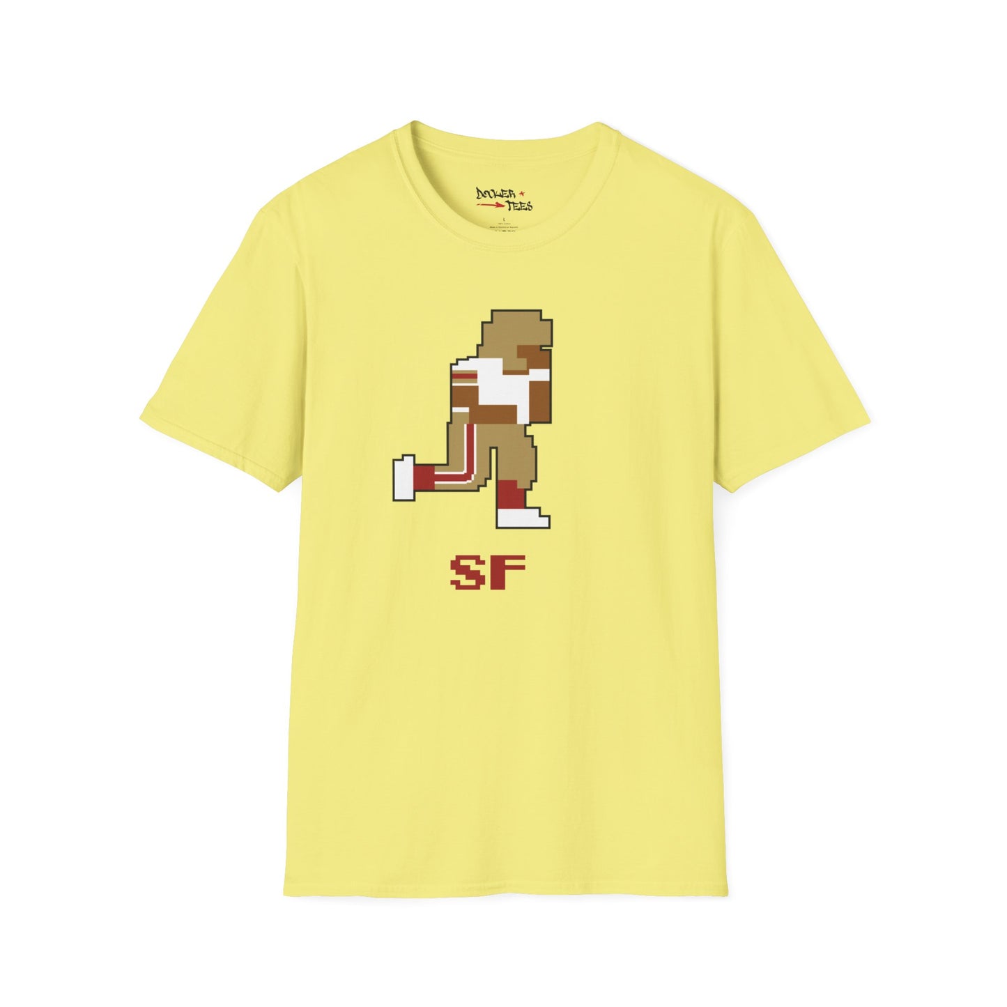 8-Bit Retro San Francisco 49ers Unisex Softstyle T-Shirt