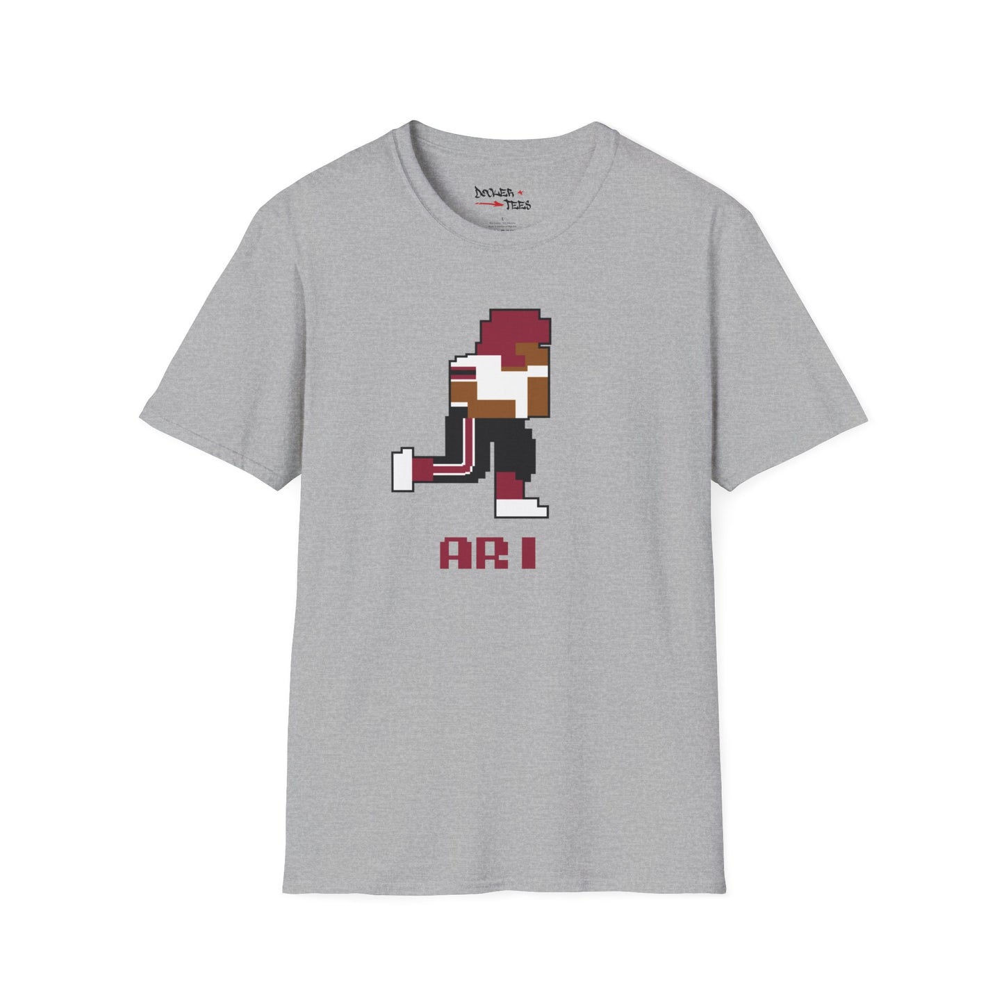 8-Bit Retro Arizona Cardinals Unisex Softstyle T-Shirt