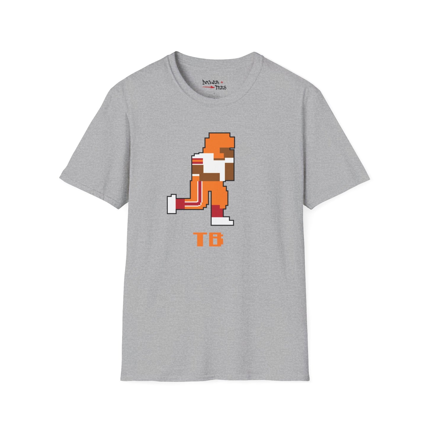 8-Bit Retro Tampa Bay Buccaneers Unisex Softstyle T-Shirt