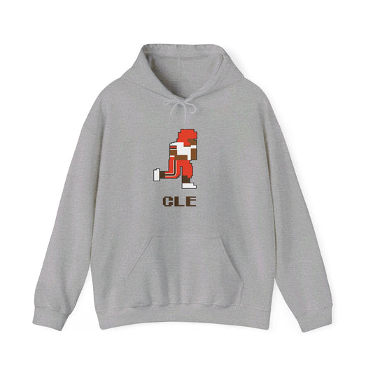 8-Bit Retro Cleveland Football Unisex Hoodie