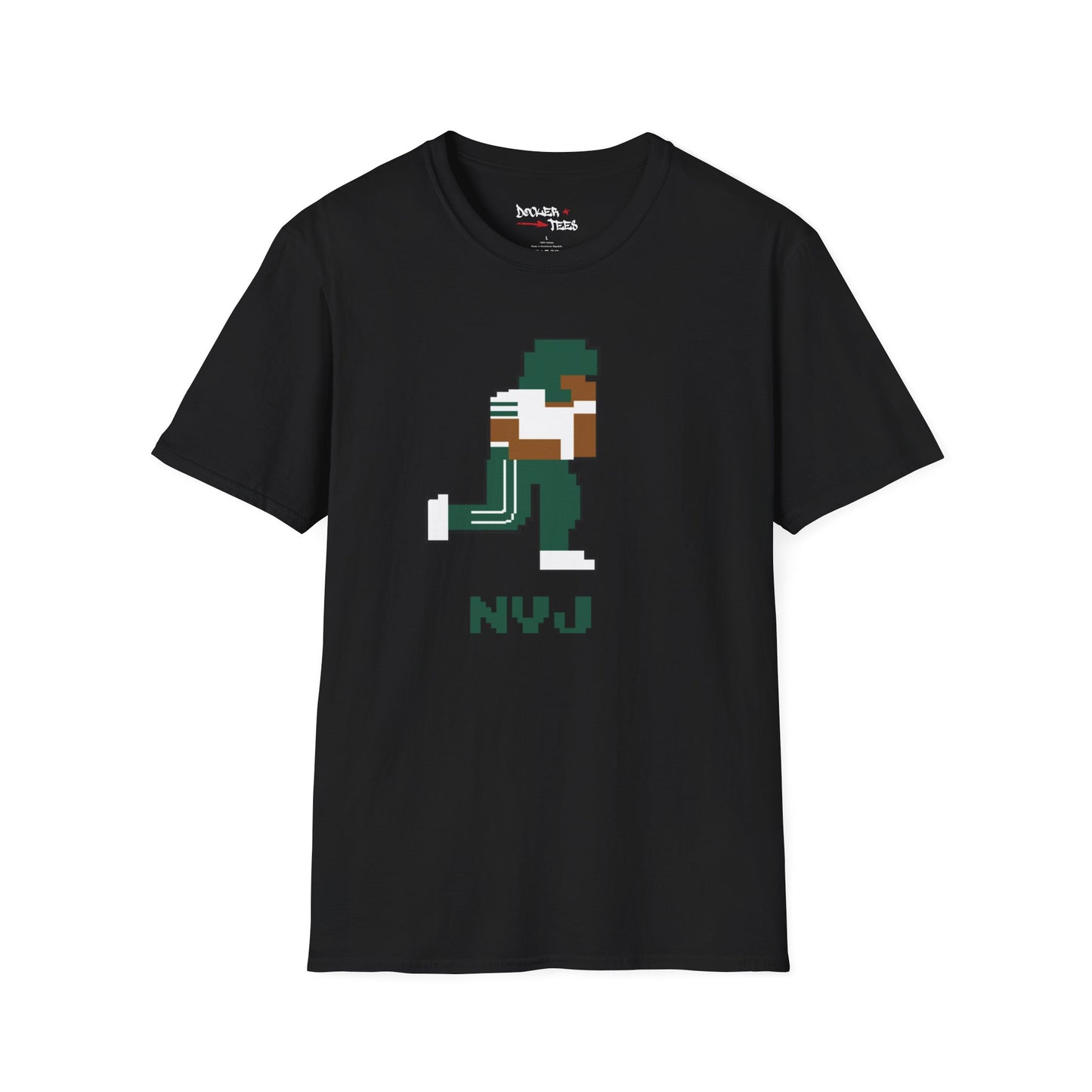 8-Bit Retro New York Jets Unisex Softstyle T-Shirt