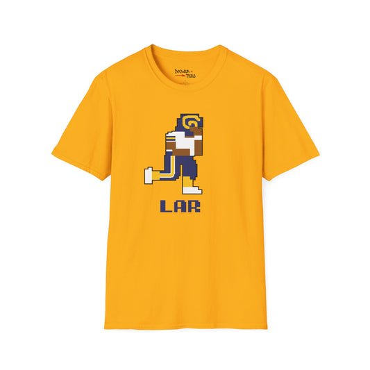 8-Bit Retro Los Angeles Rams Unisex Softstyle T-Shirt