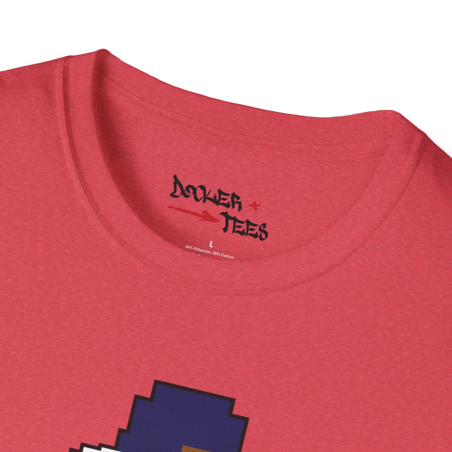 8-Bit Retro New York Giants Unisex Softstyle T-Shirt