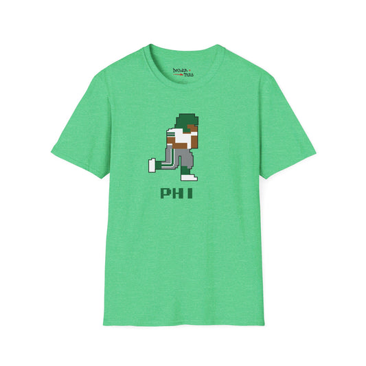 8-Bit Retro Philadelphia Football Unisex Softstyle T-Shirt