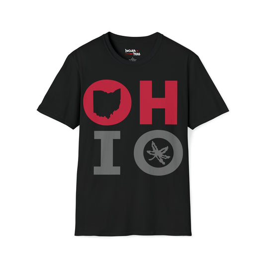 Ohio Scarlet and Gray T-Shirt