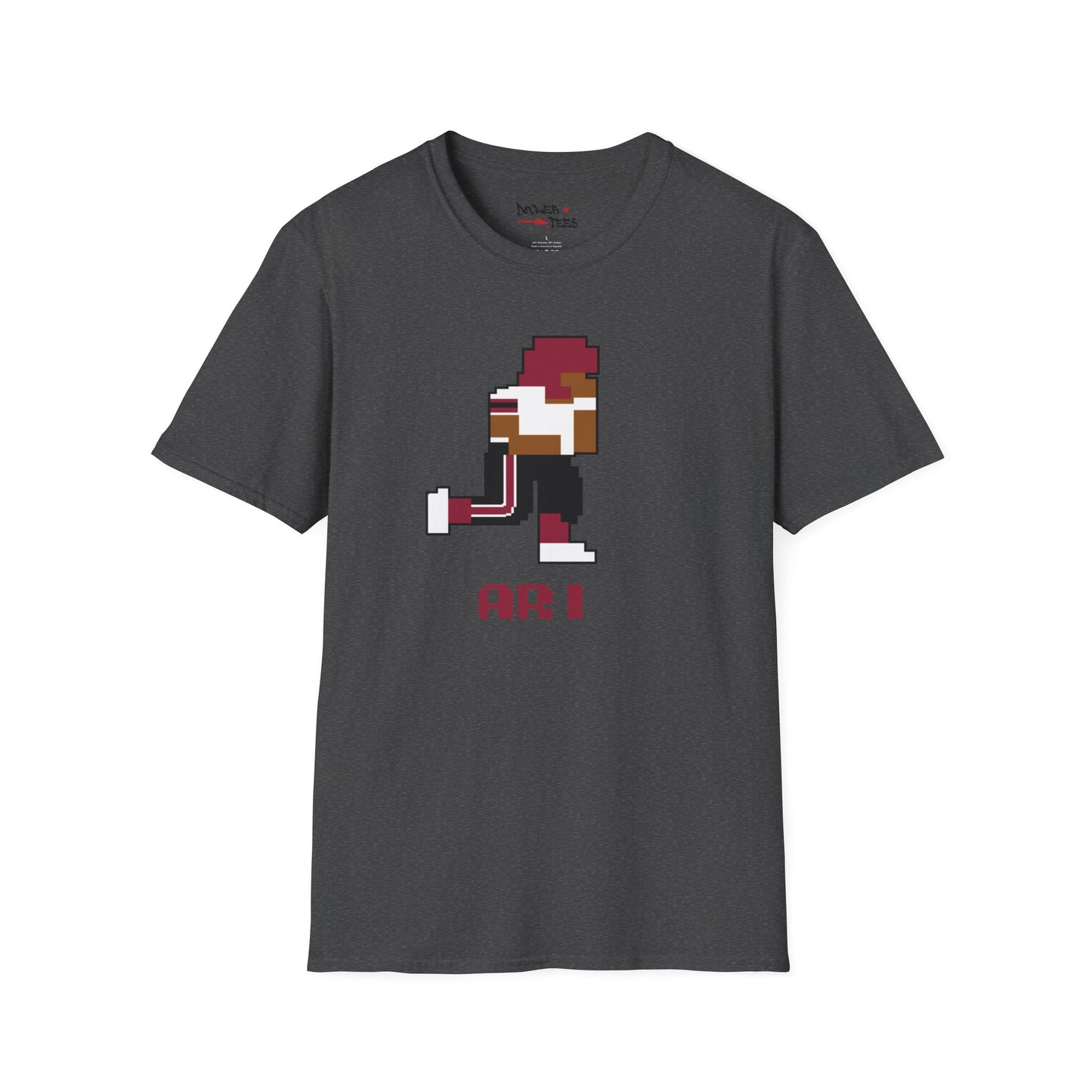 8-Bit Retro Arizona Cardinals Unisex Softstyle T-Shirt