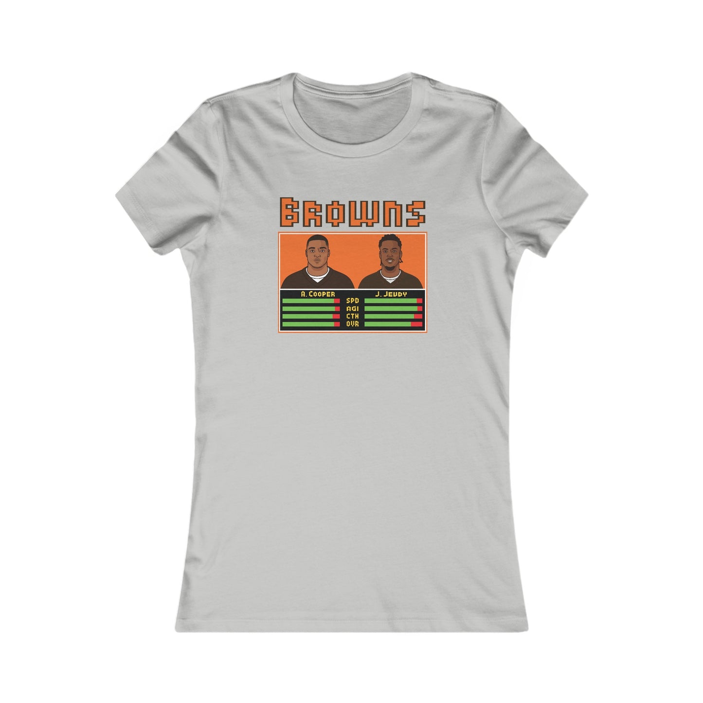 Cleveland Browns Jam Session Women's Favorite Tee - Cooper & Jeudy