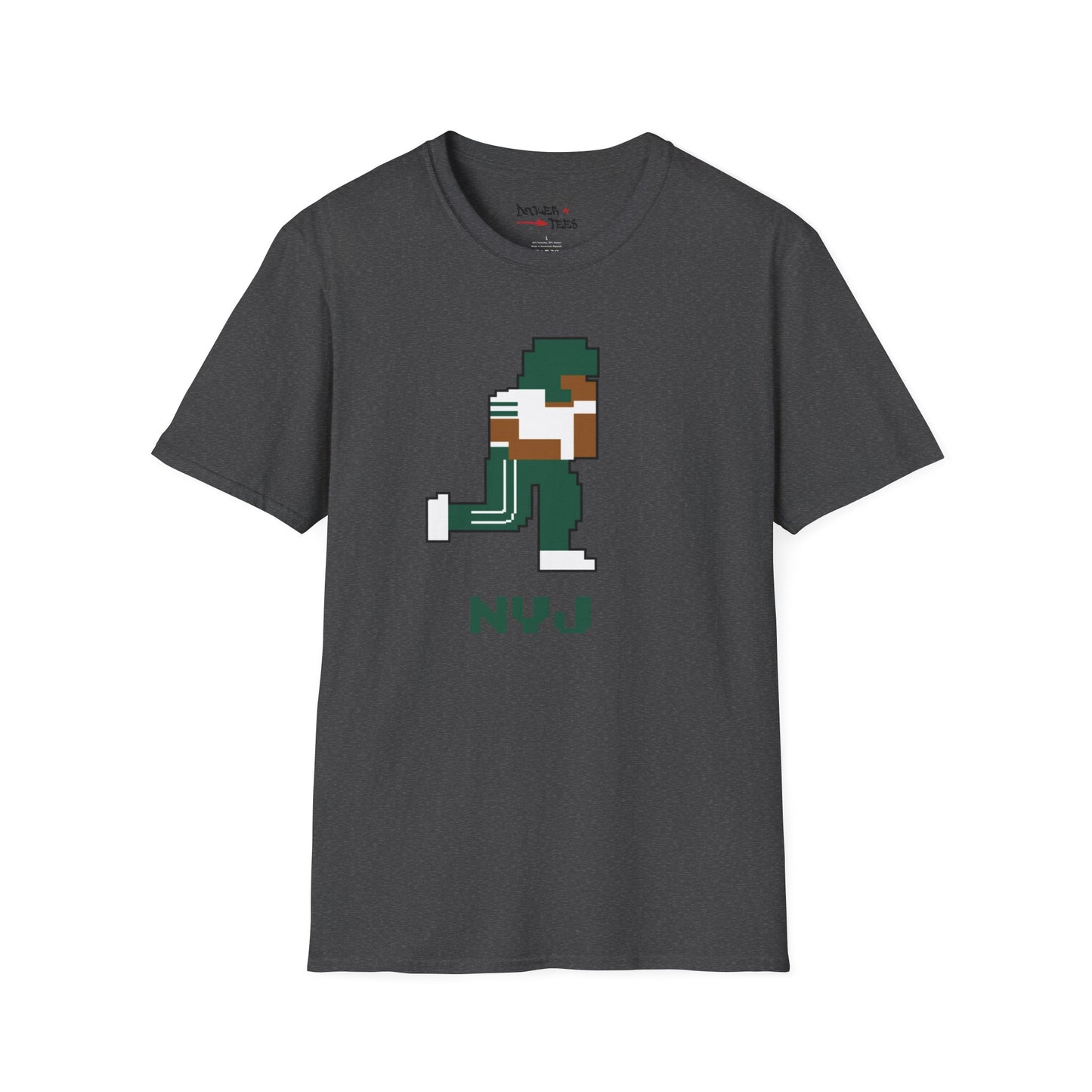 8-Bit Retro New York Jets Unisex Softstyle T-Shirt