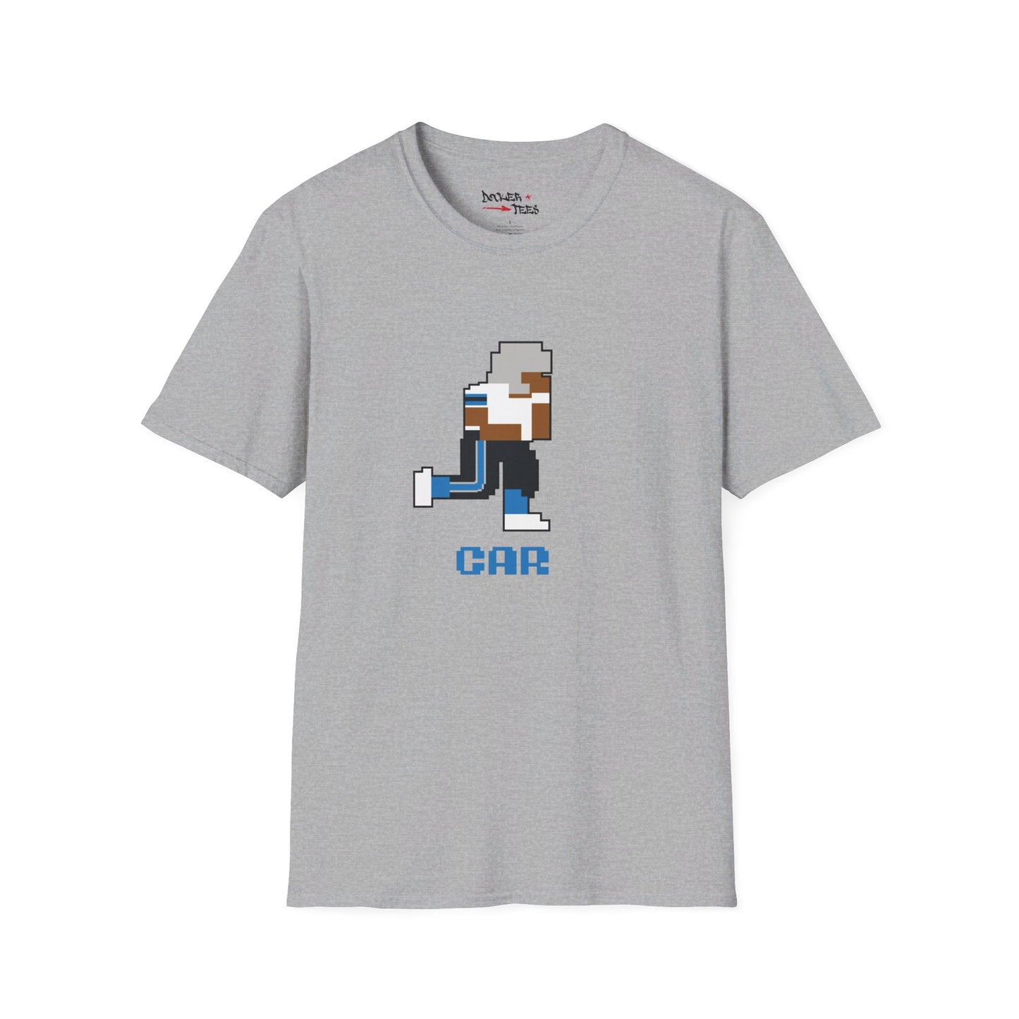 8-Bit Retro Carolina Football Unisex Softstyle T-Shirt