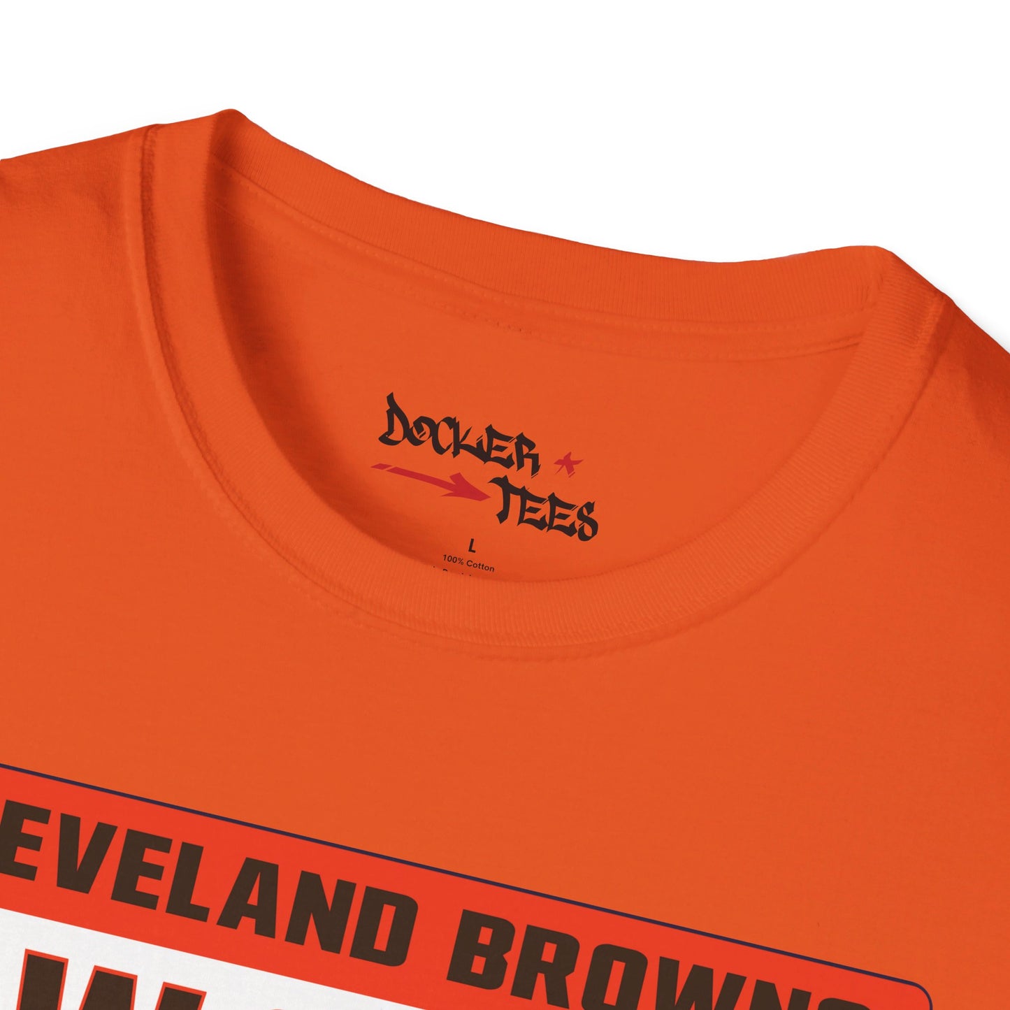 Cleveland Brown License Plate T-Shirt