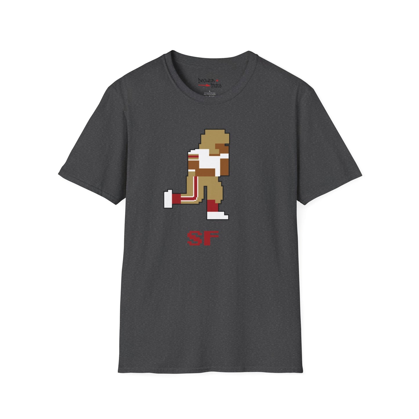 8-Bit Retro San Francisco 49ers Unisex Softstyle T-Shirt