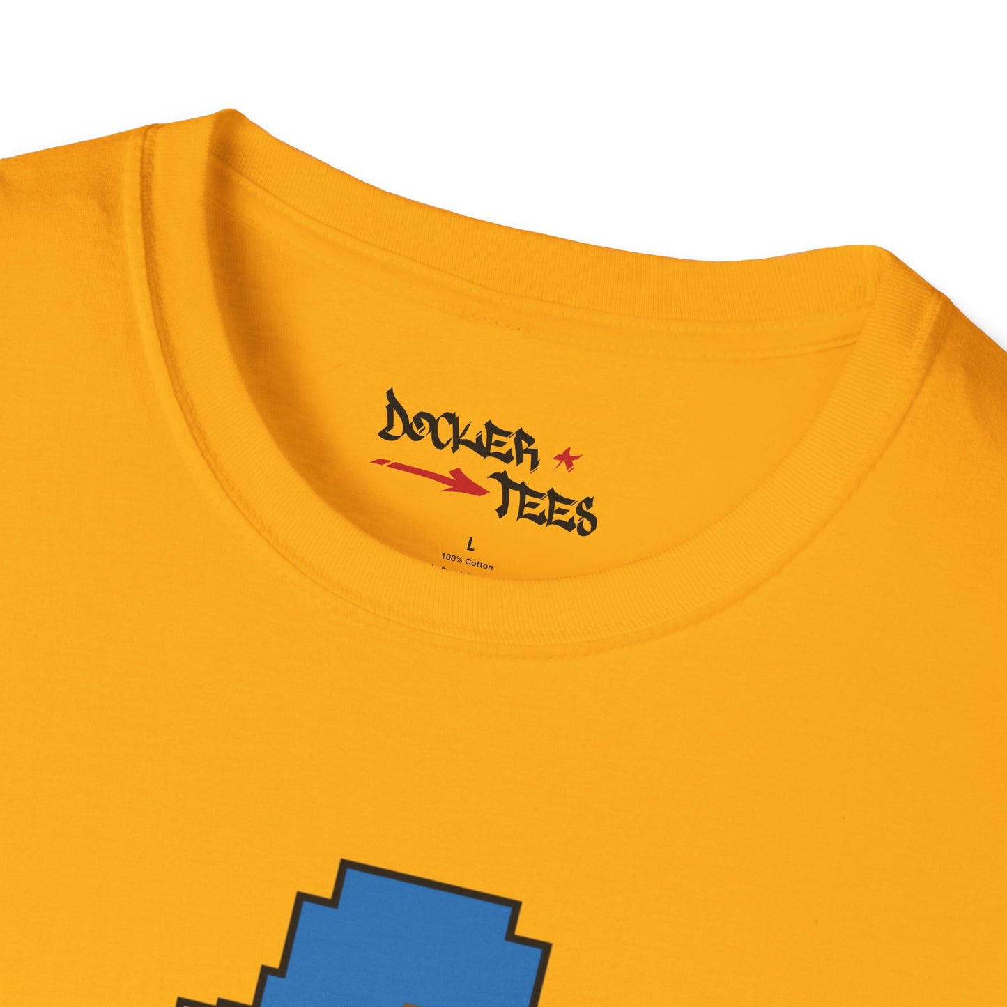 8-Bit Retro Los Angeles Chargers Unisex Softstyle T-Shirt