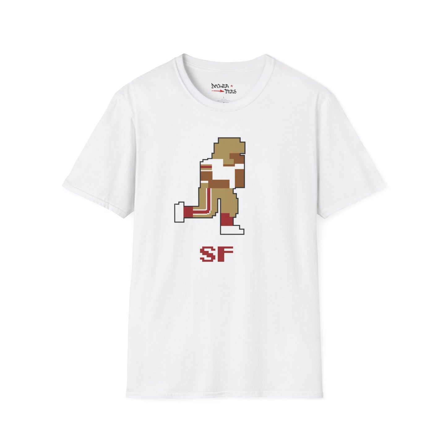 8-Bit Retro San Francisco 49ers Unisex Softstyle T-Shirt