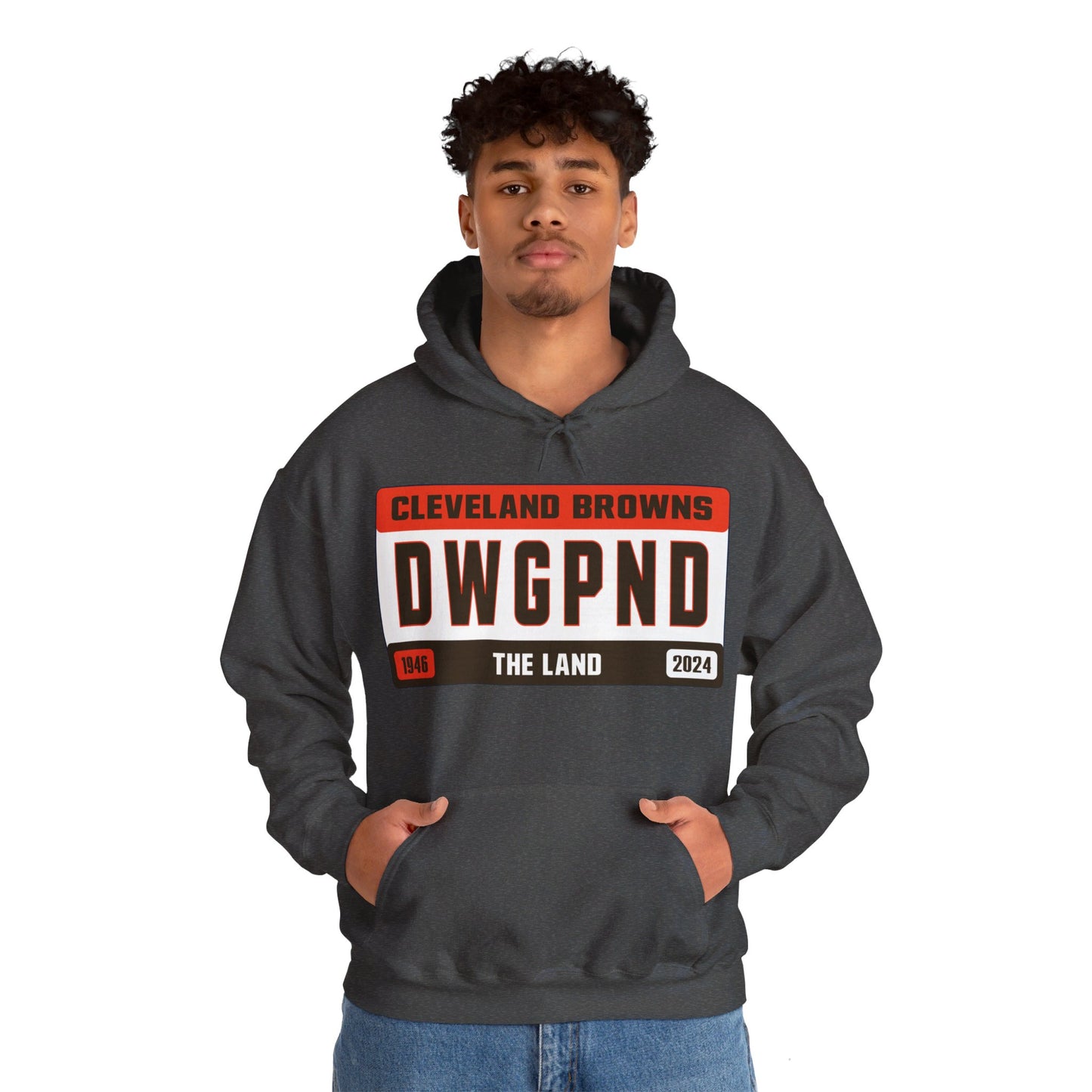 Cleveland Browns License Plate Hoodie