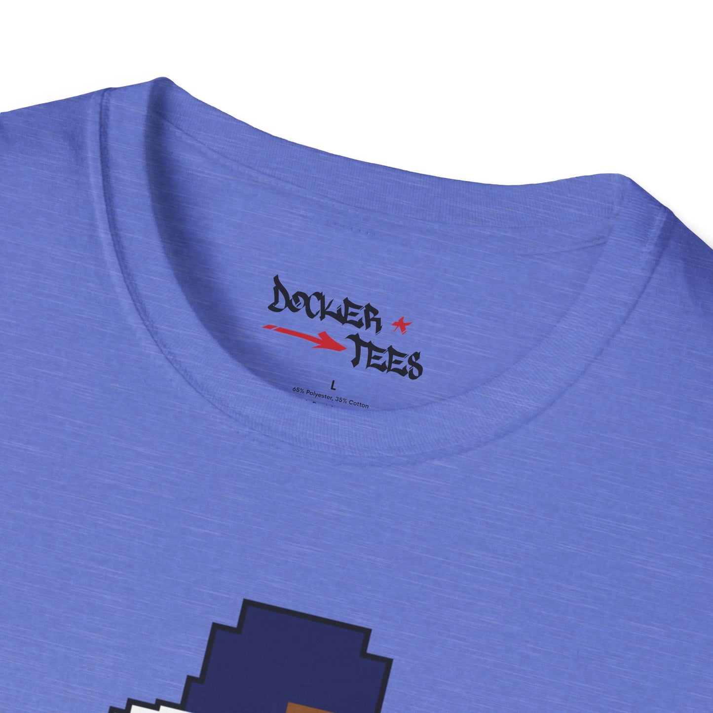 8-Bit Retro New York Giants Unisex Softstyle T-Shirt