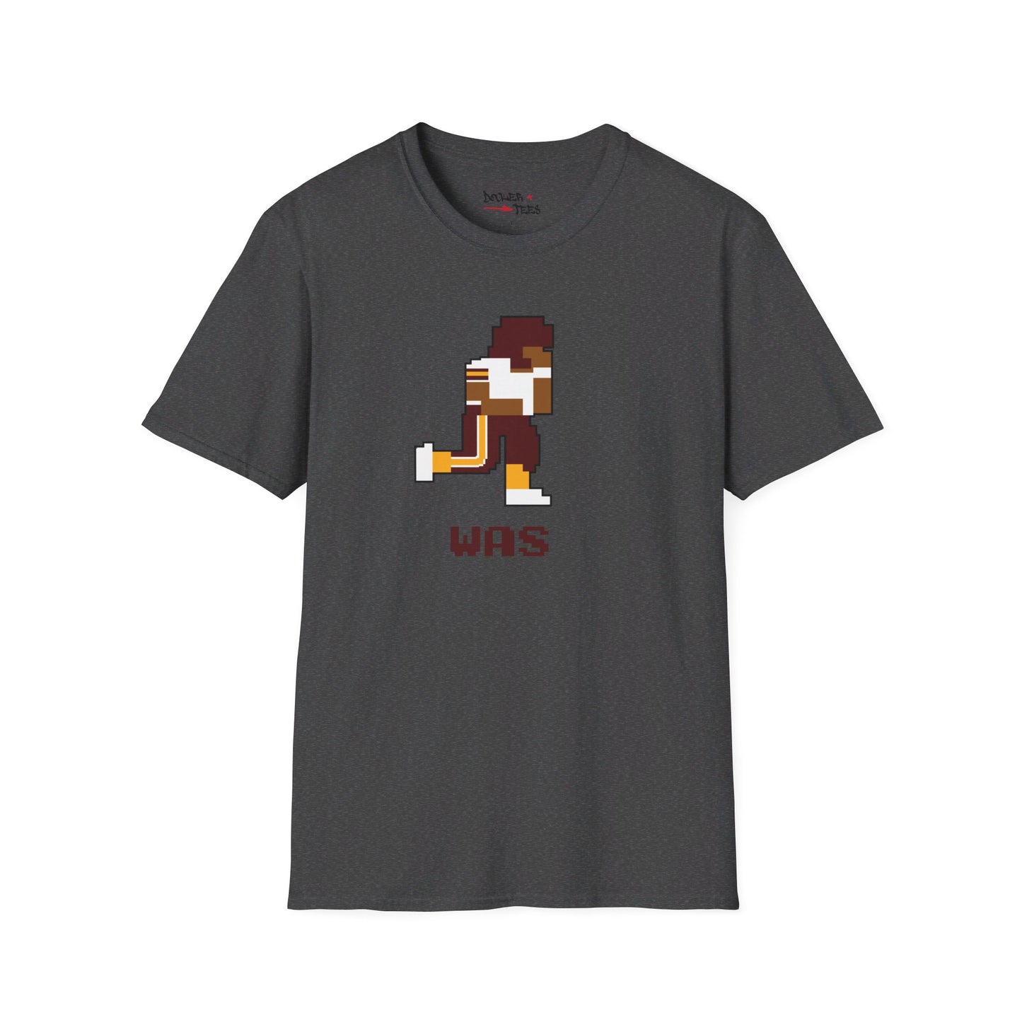 8-Bit Retro Washington Commanders Unisex Softstyle T-Shirt