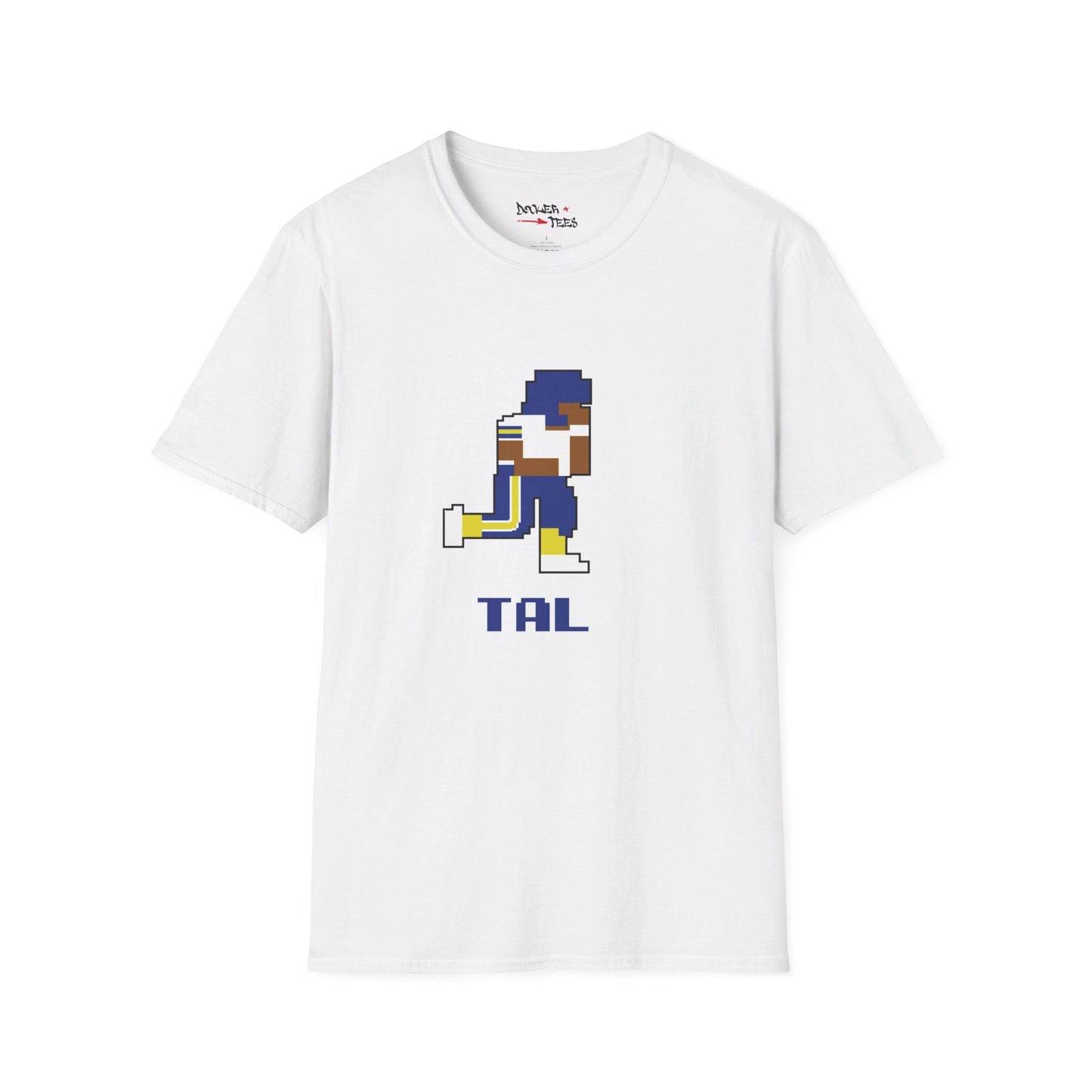 8-Bit Retro Tallmadge Football Unisex Softstyle T-Shirt