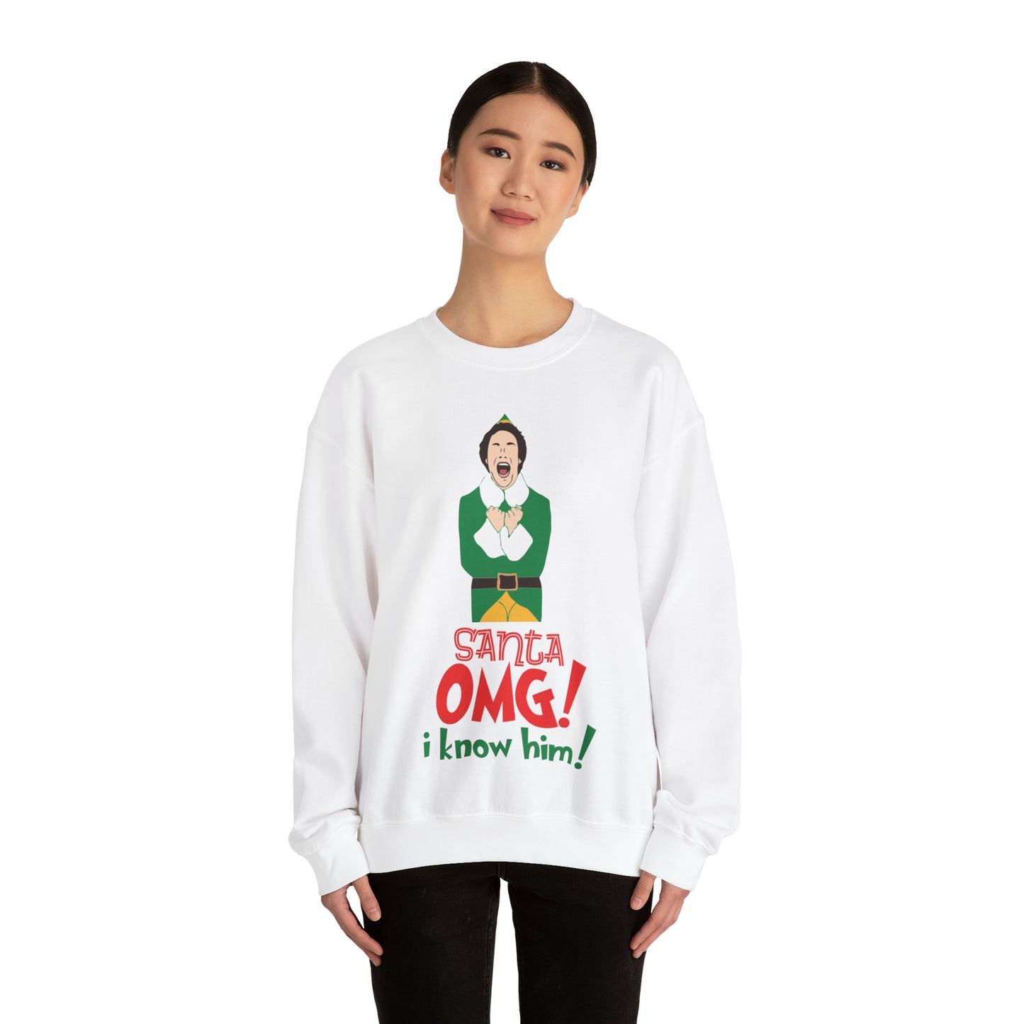 Elf - OMG Crewneck Sweatshirt