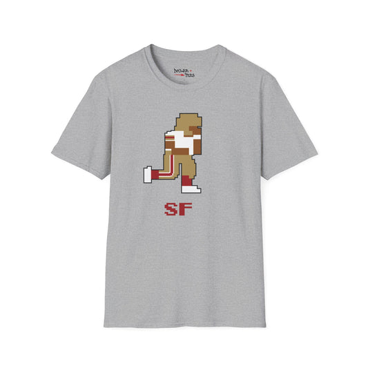 8-Bit Retro San Francisco 49ers Unisex Softstyle T-Shirt