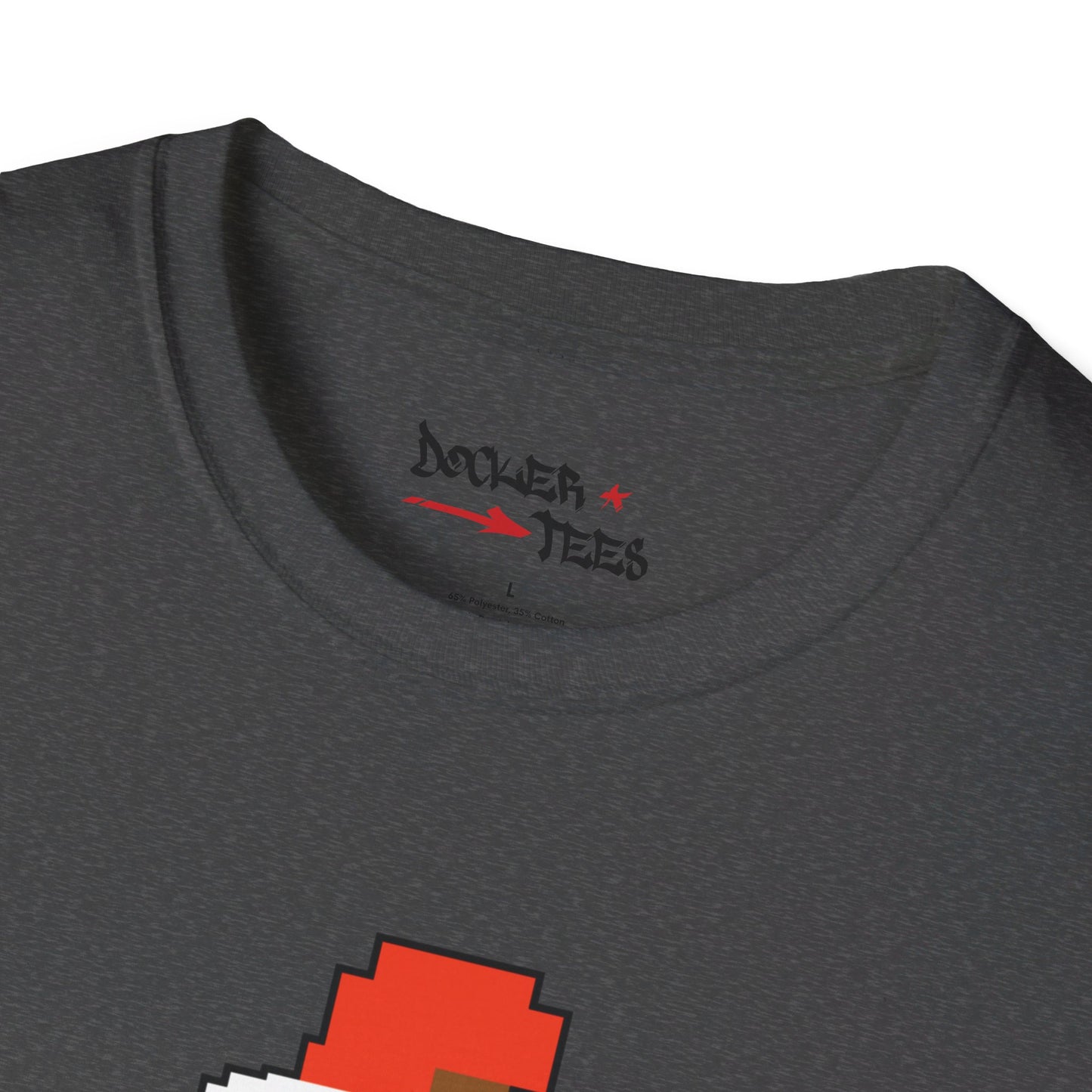 8-Bit Retro Cleveland Browns Unisex Softstyle T-Shirt