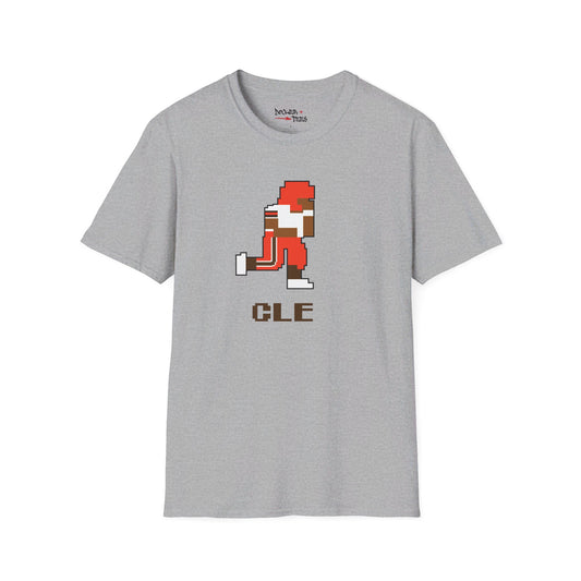 8-Bit Retro Cleveland Browns Unisex Softstyle T-Shirt