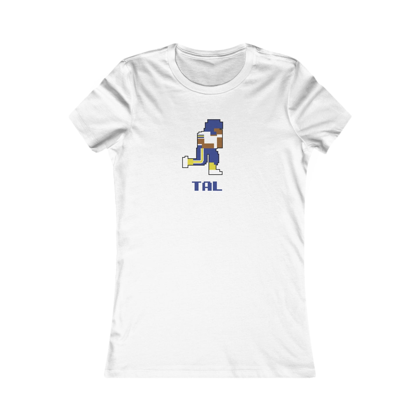 8-Bit Retro Tallmadge Football Women's Favorite Tee