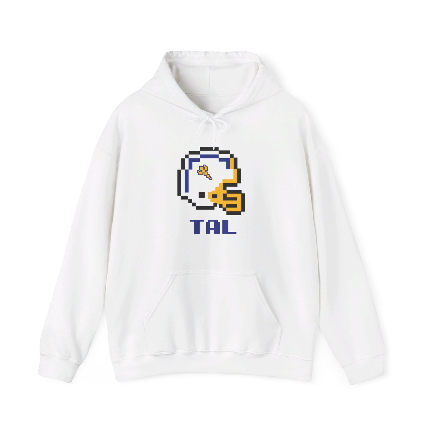 8-Bit Retro Tallmadge Helmet  Unisex Heavy Blend Hoodie