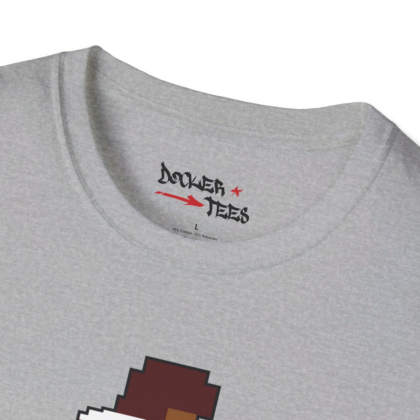 8-Bit Retro Washington Commanders Unisex Softstyle T-Shirt