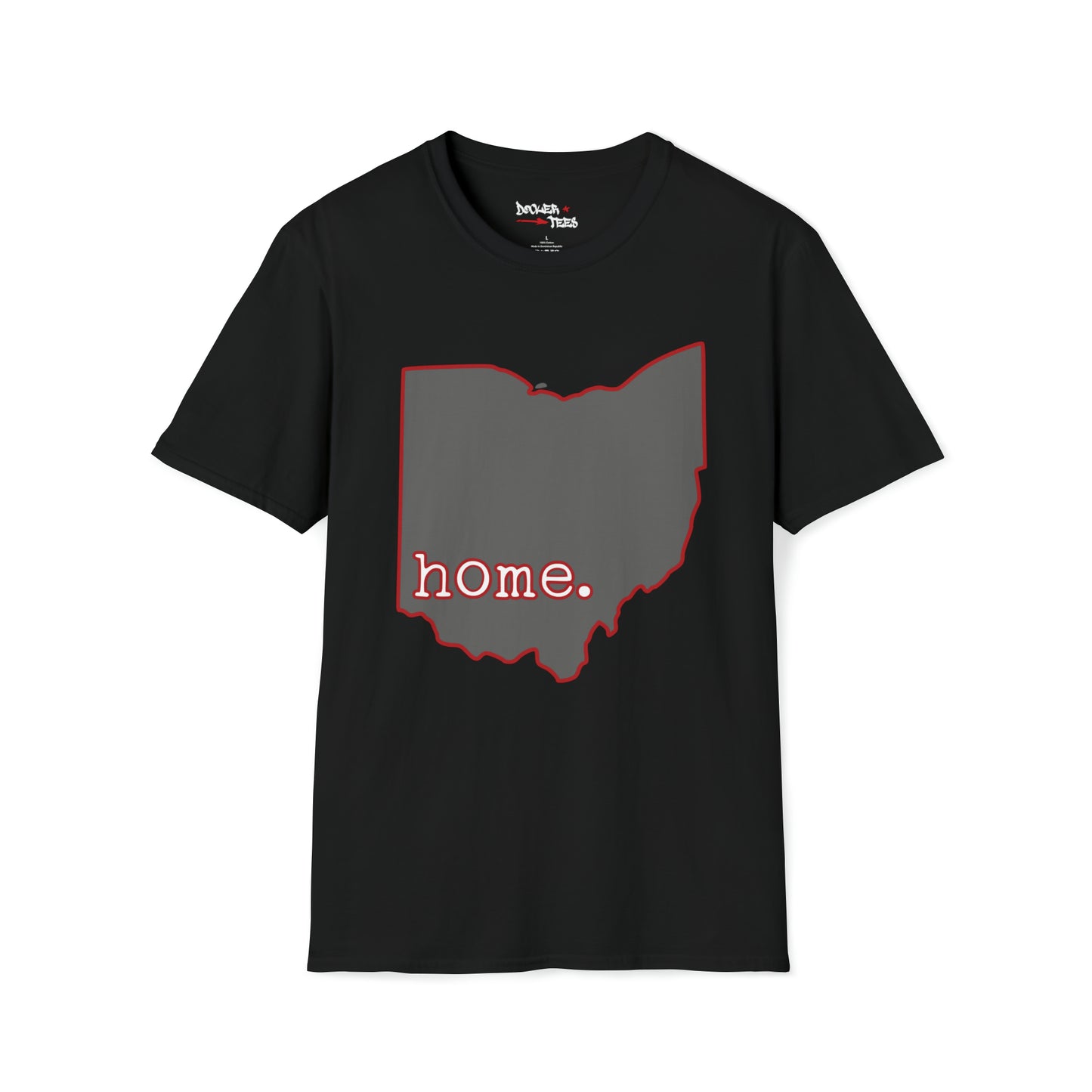 Ohio Home - Scarlet and Gray T-Shirt