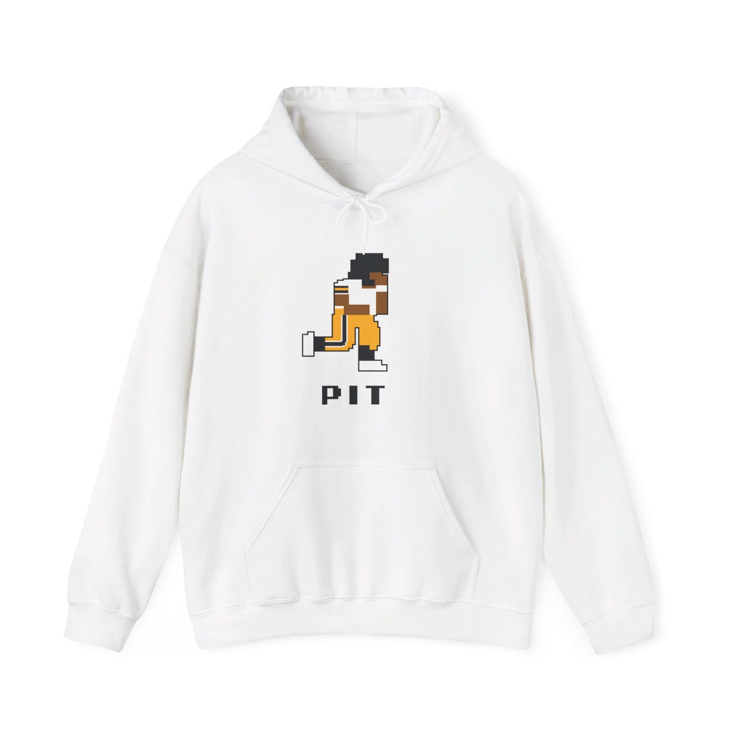 8-Bit Retro Pittsburgh Football Unisex Hoodie