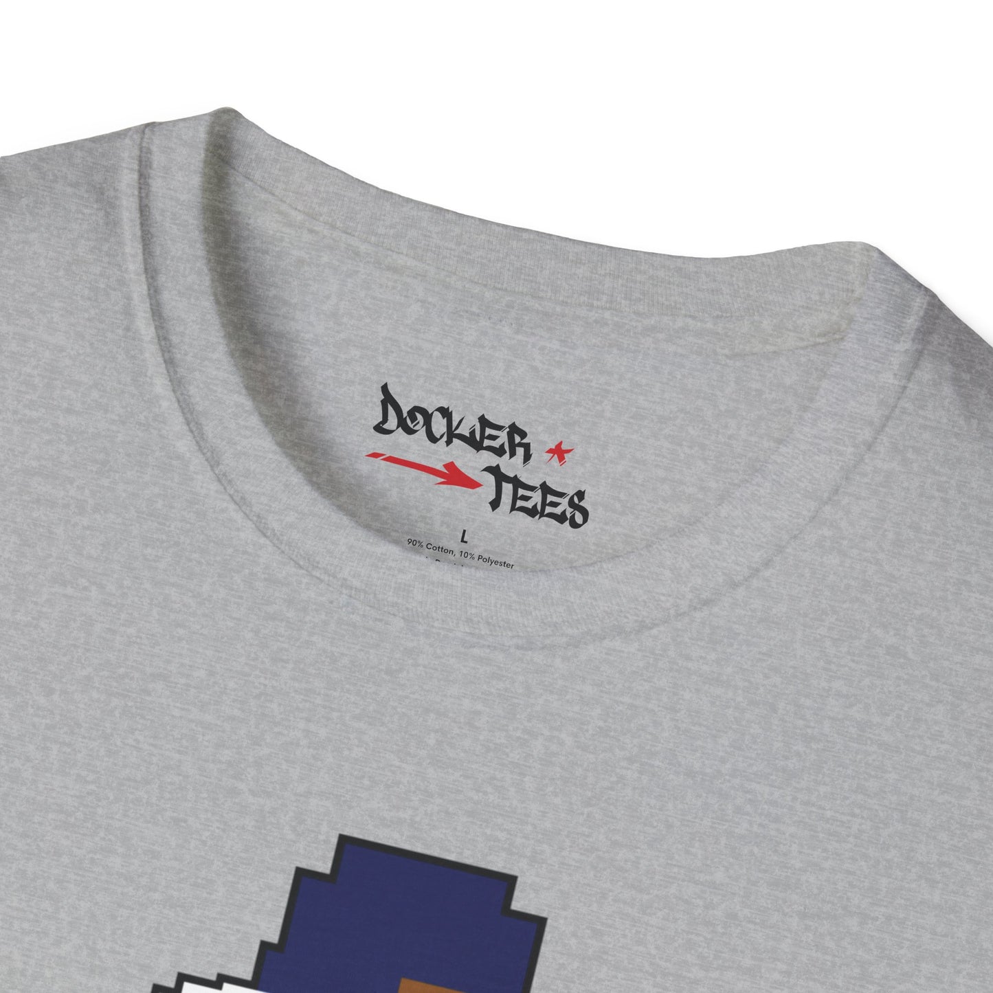 8-Bit Retro New York Giants Unisex Softstyle T-Shirt