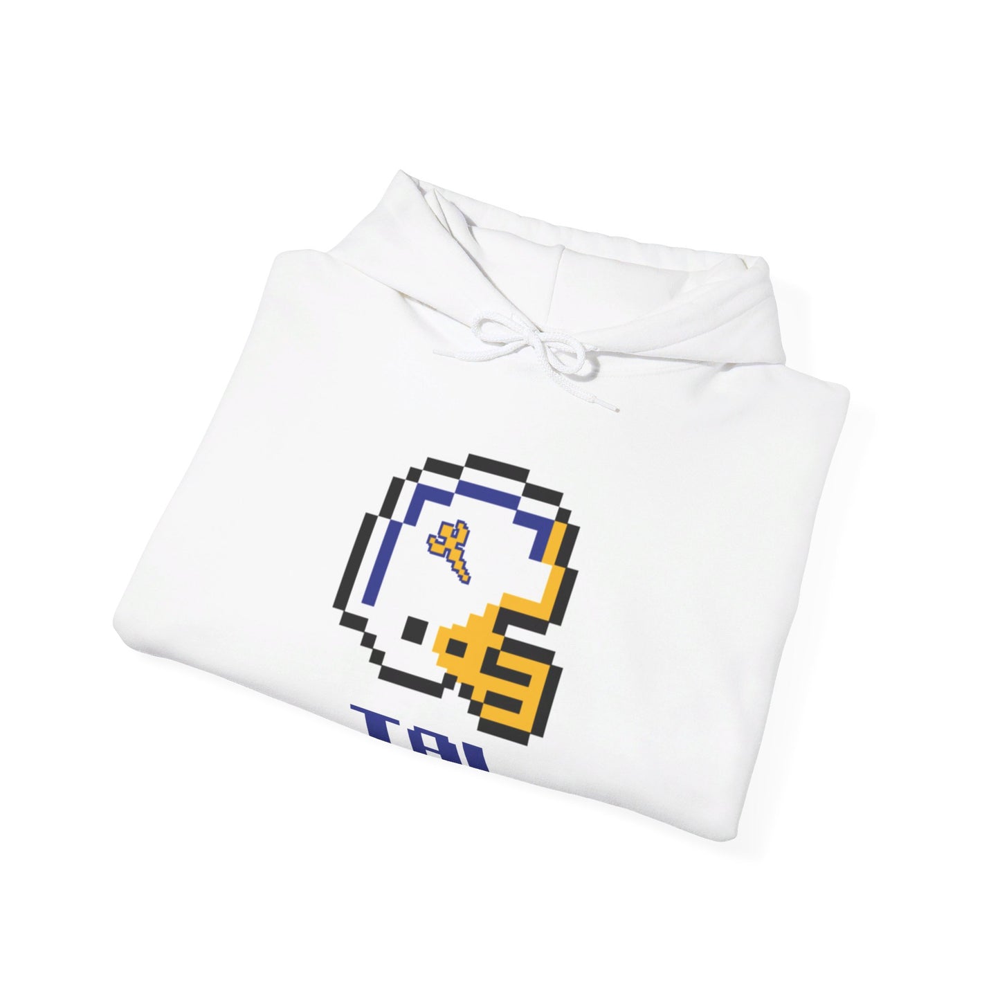 8-Bit Retro Tallmadge Helmet  Unisex Heavy Blend Hoodie