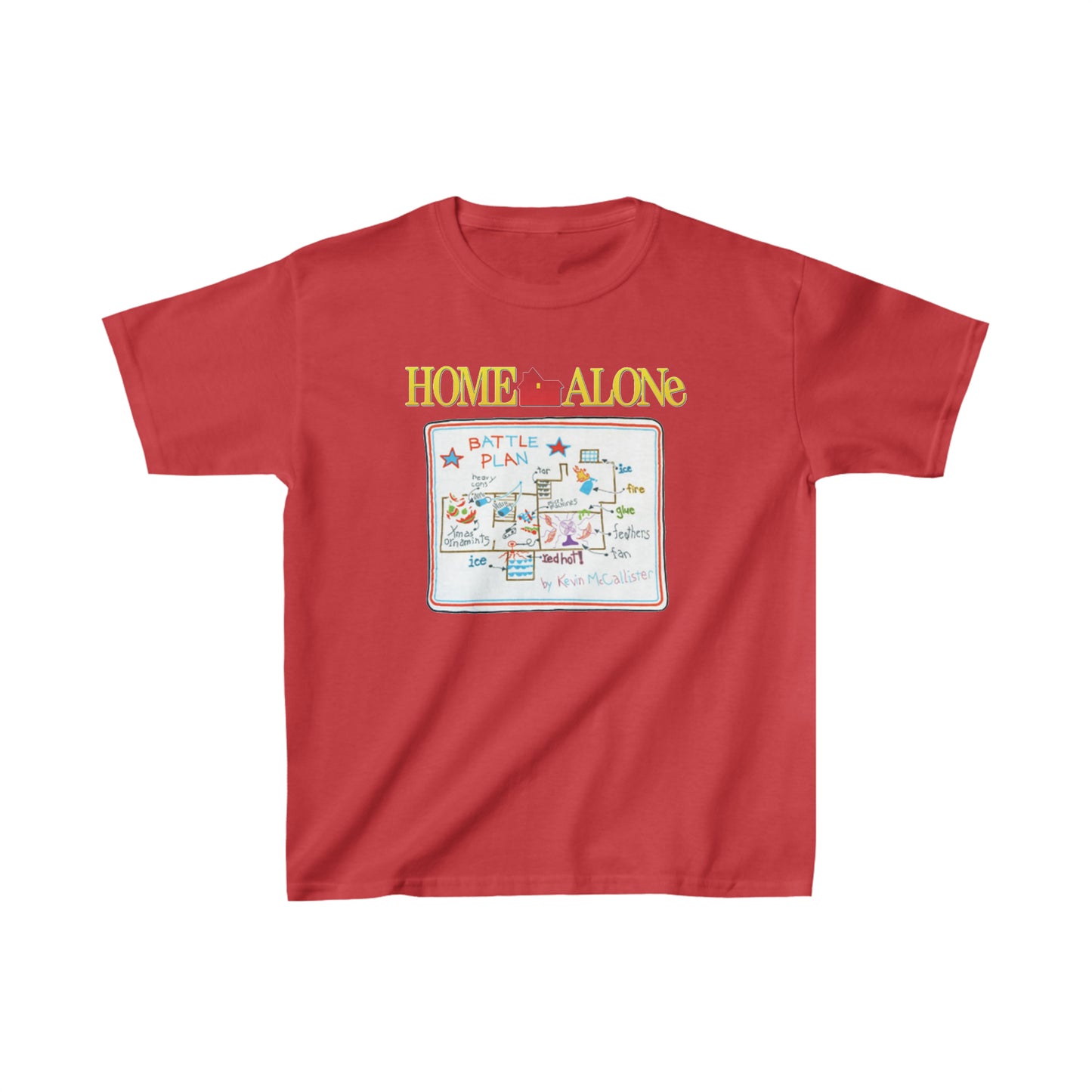 Home Alone - Kevin's Battle Plan Youth Tee