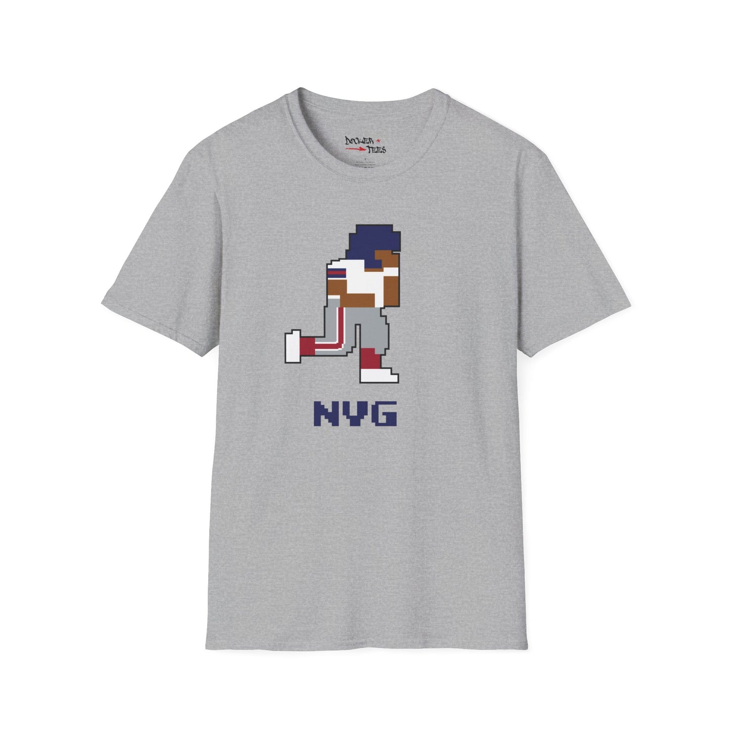 8-Bit Retro New York Giants Unisex Softstyle T-Shirt