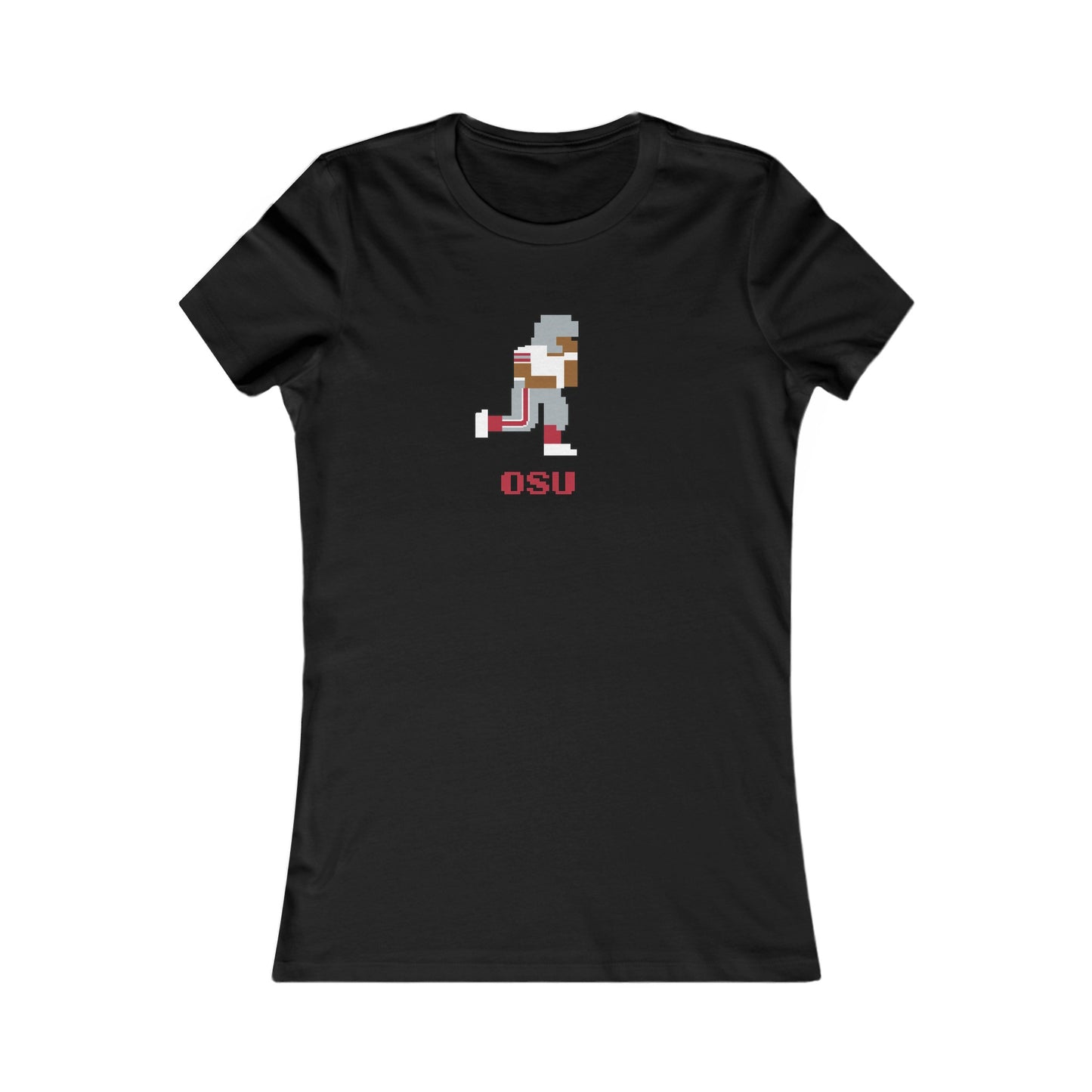 8-Bit Retro Cleveland Browns Women's Favorite Tee