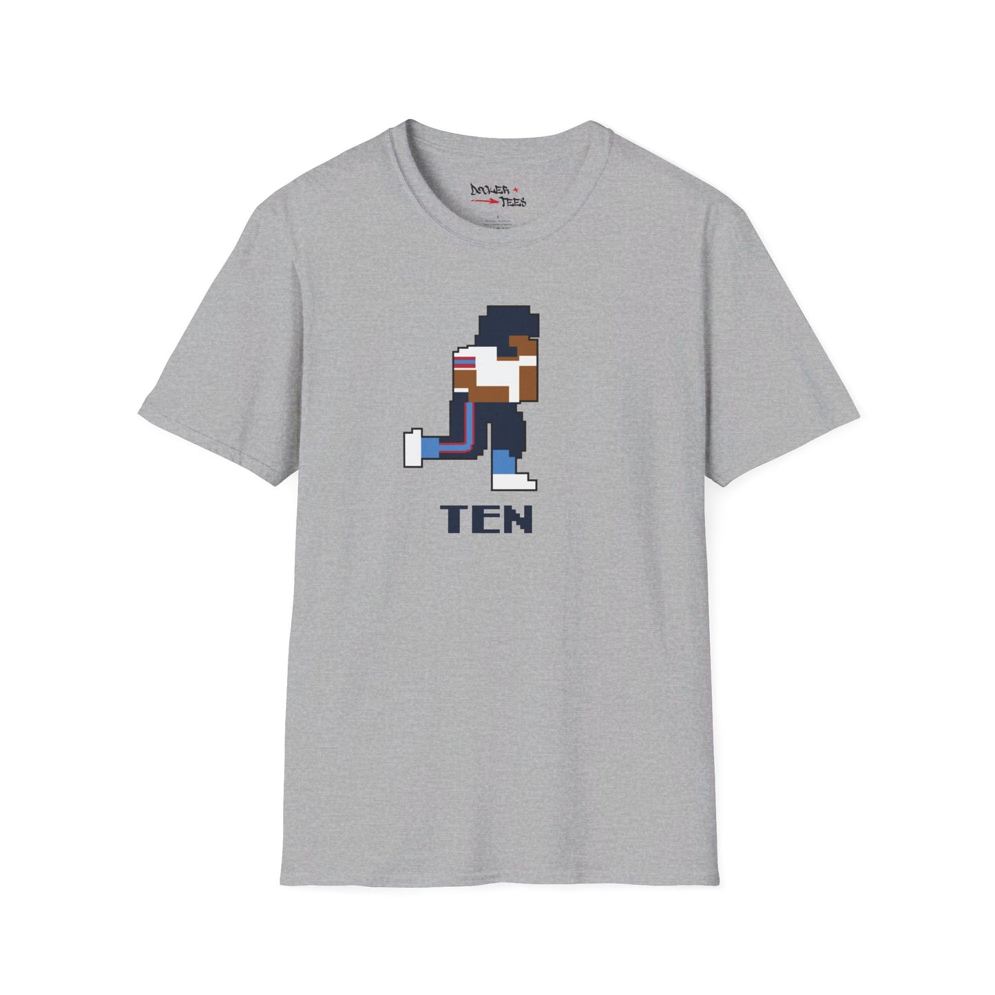 8-Bit Retro Tennessee Football Unisex Softstyle T-Shirt