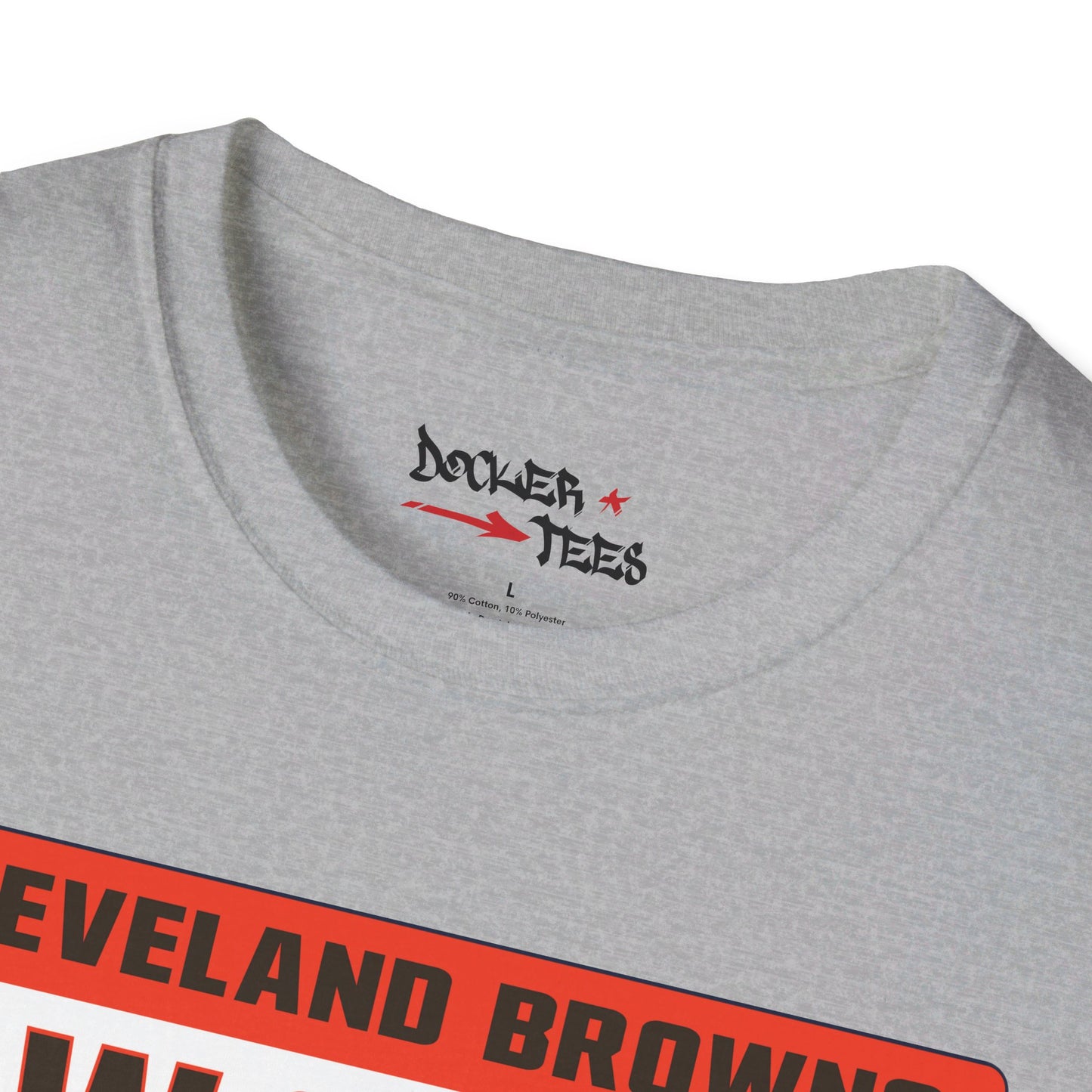 Cleveland Brown License Plate T-Shirt