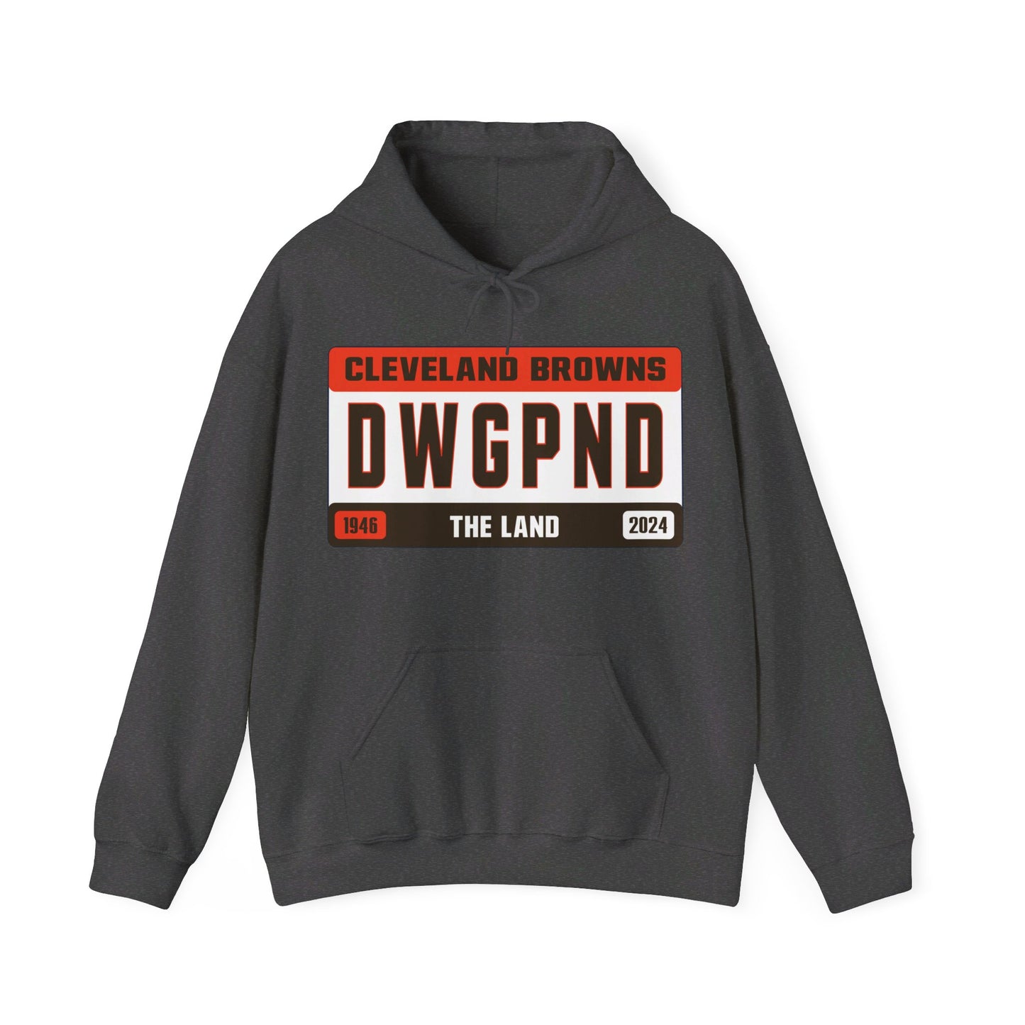 Cleveland Browns License Plate Hoodie