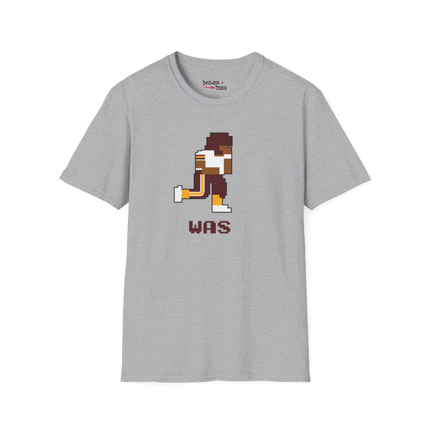 8-Bit Retro Washington Commanders Unisex Softstyle T-Shirt