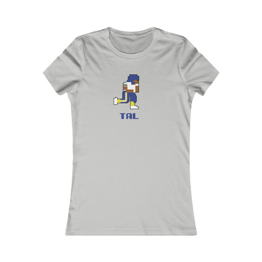 8-Bit Retro Tallmadge Football Women's Favorite Tee