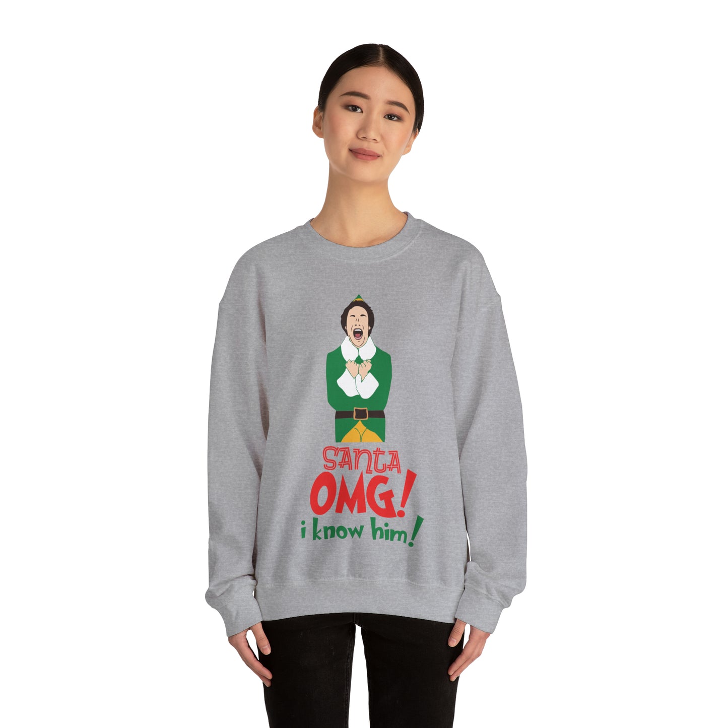 Elf - OMG Crewneck Sweatshirt