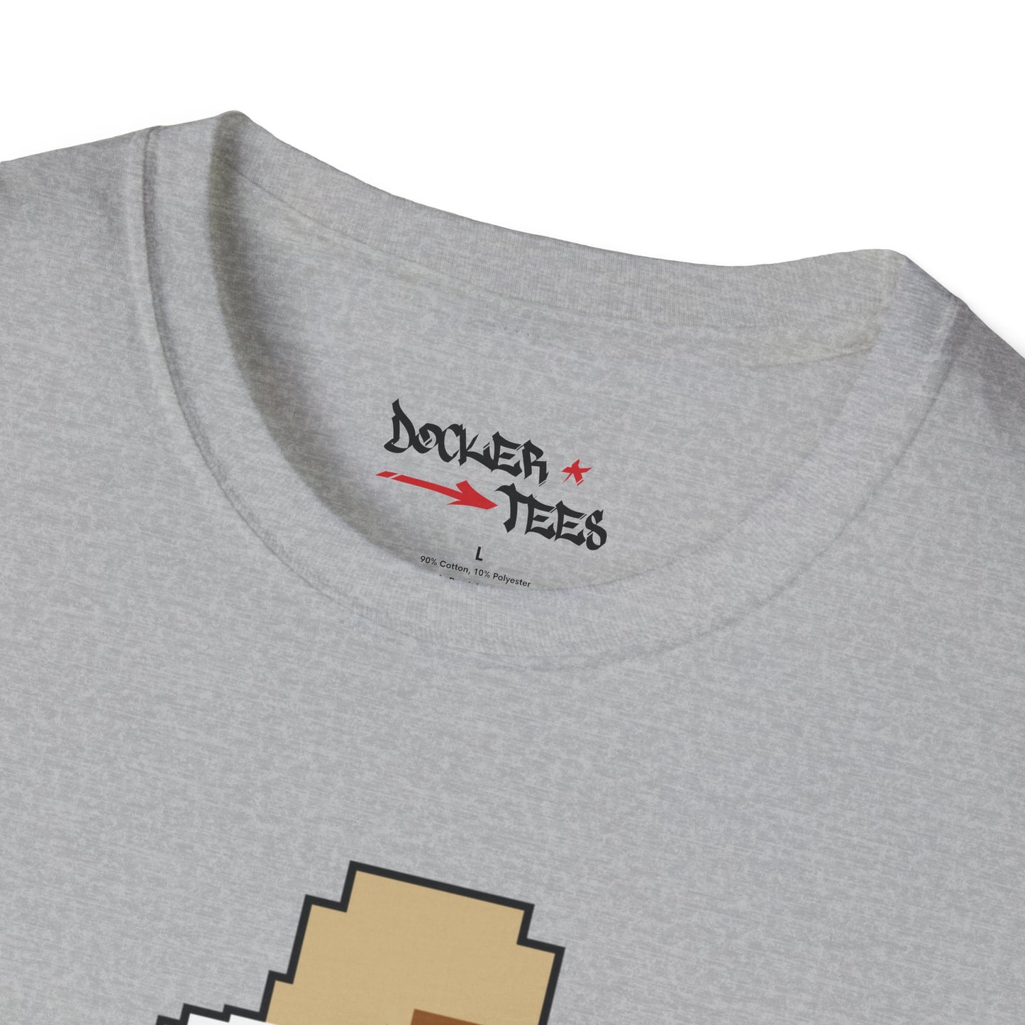 8-Bit Retro New Orleans Saints Unisex Softstyle T-Shirt