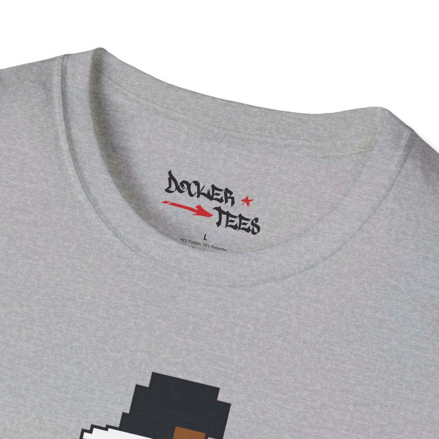 8-Bit Retro Jacksonville Football Unisex Softstyle T-Shirt